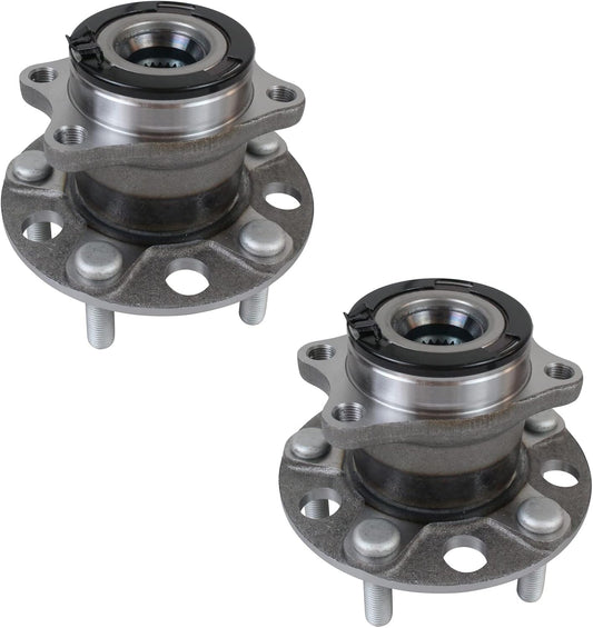 Pair 512333 Rear Wheel Bearing & Hub Assembly Compatible with 2007-2017 Jeep Compass, 2007-2017 Patriot, 2007-2008 Dodge Caliber 4WD/AWD