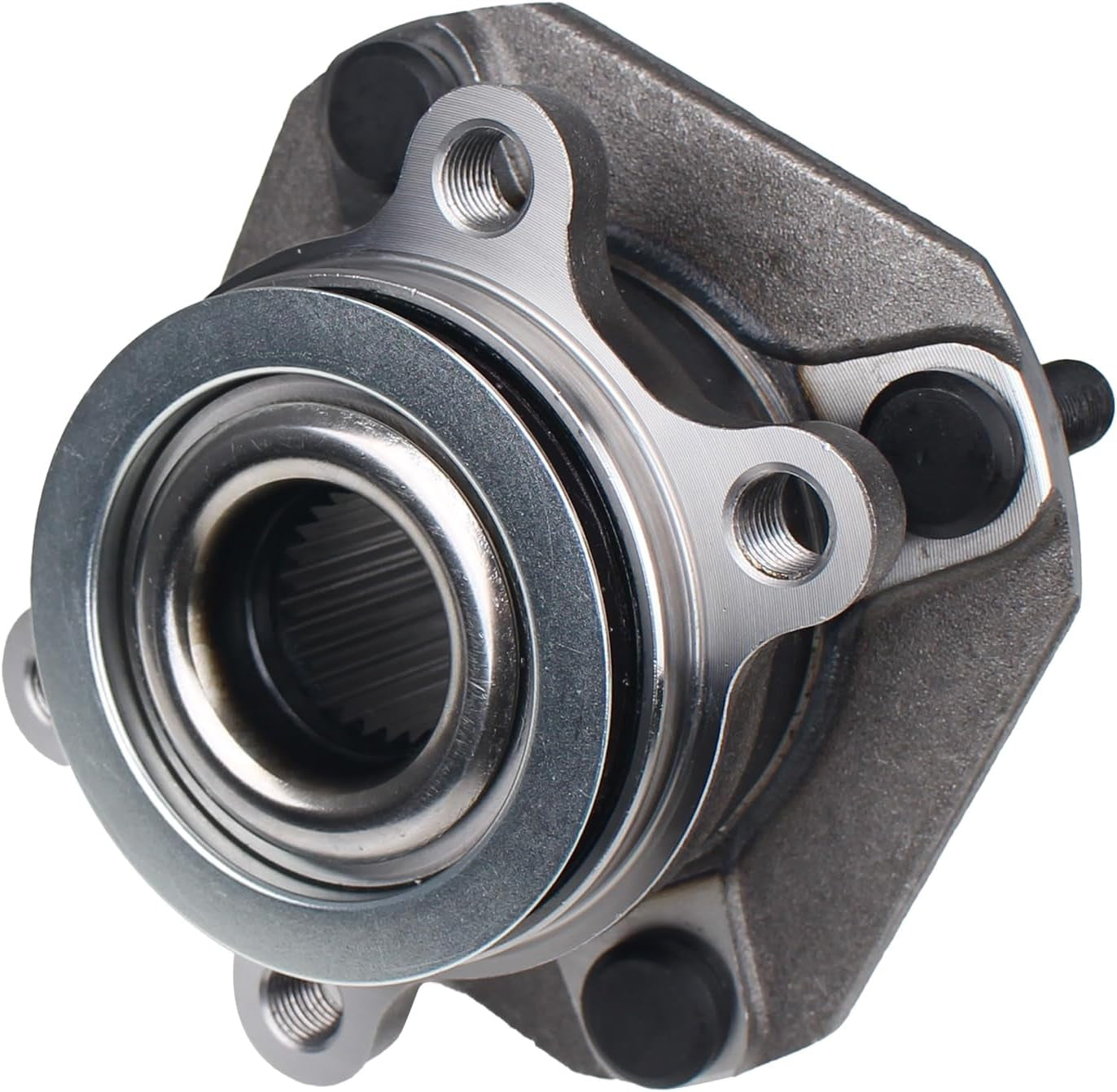 513297 Set of 2 Front Wheel Hub & Bearing Assembly Fit for Nissan Sentra 2007 2008 2009 2010 2011 2012 2.0L; ABS Models