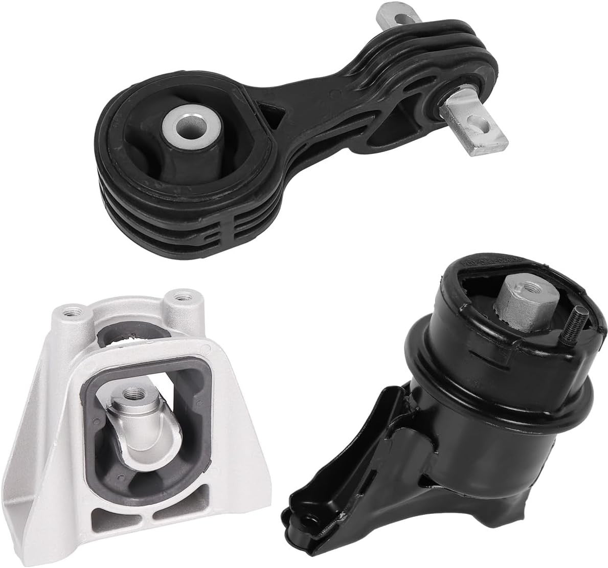 3Pcs Engine Motor Mount Compatible with Honda Civic Hybrid 1.3L 2006-2011 Tra...