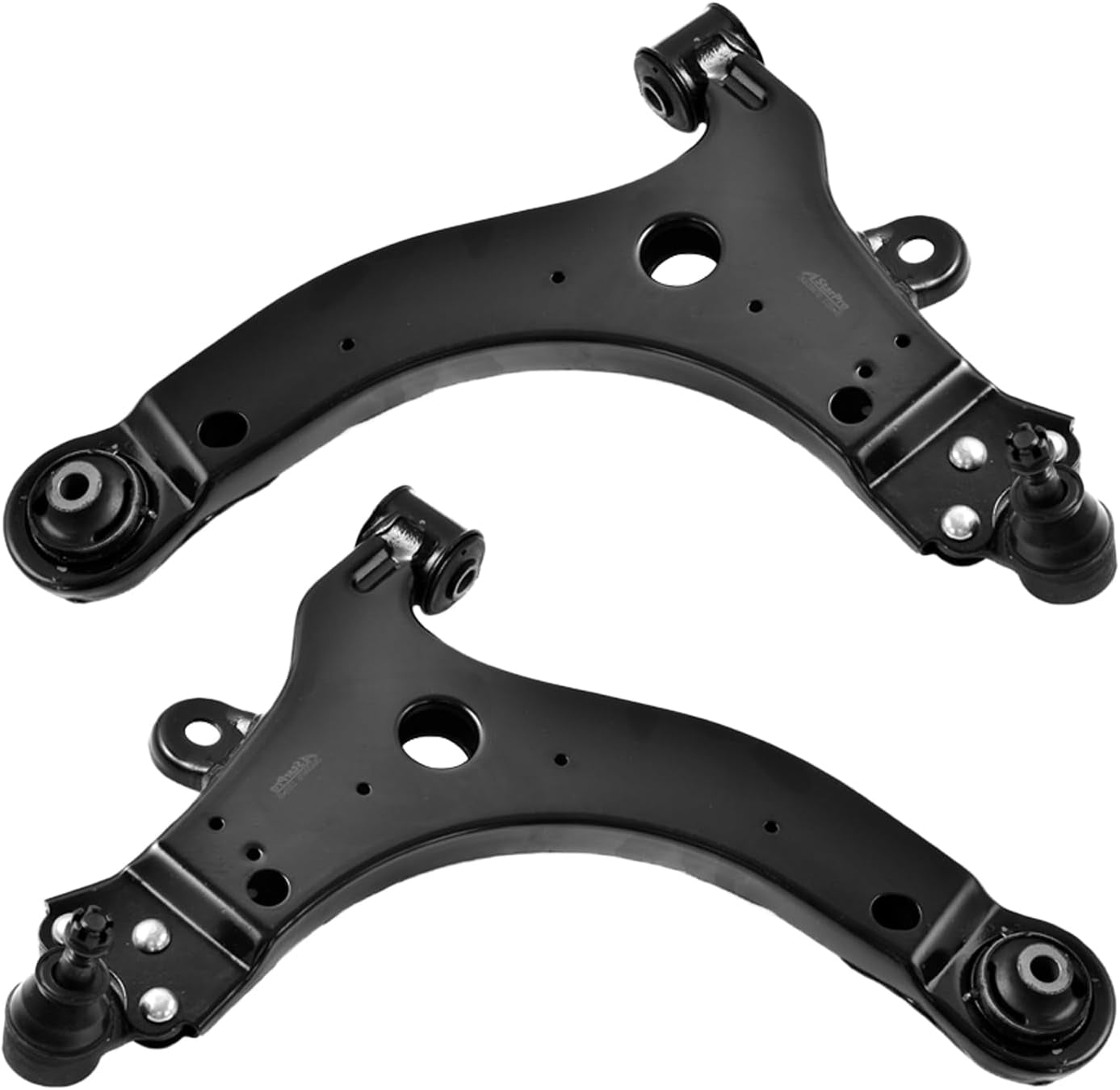 10Pcs Suspension Kit Front Lower Control Arm with Ball Joint & Tie Rod End Inner and Outer & Front Sway Bar End Links Compatible with 2000-2016 Chevrolet Impala Monte Carlo Pontiac Grand Prix