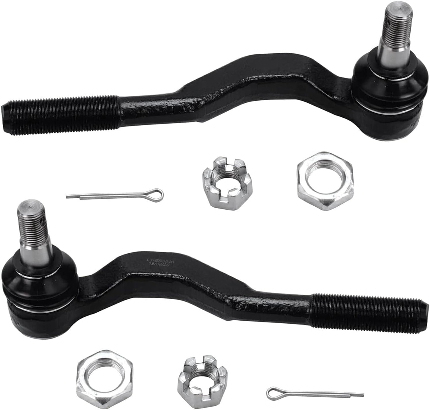 - 12Pc Front Suspension Kit for 1995-2000 Toyota Tacoma 1996 1997 1998 1999 2000, 4 Upper & Lower Ball Joints, 4 Inner & Outer Tie Rods, 2 Sway Bars, 2 Boots, Replacement
