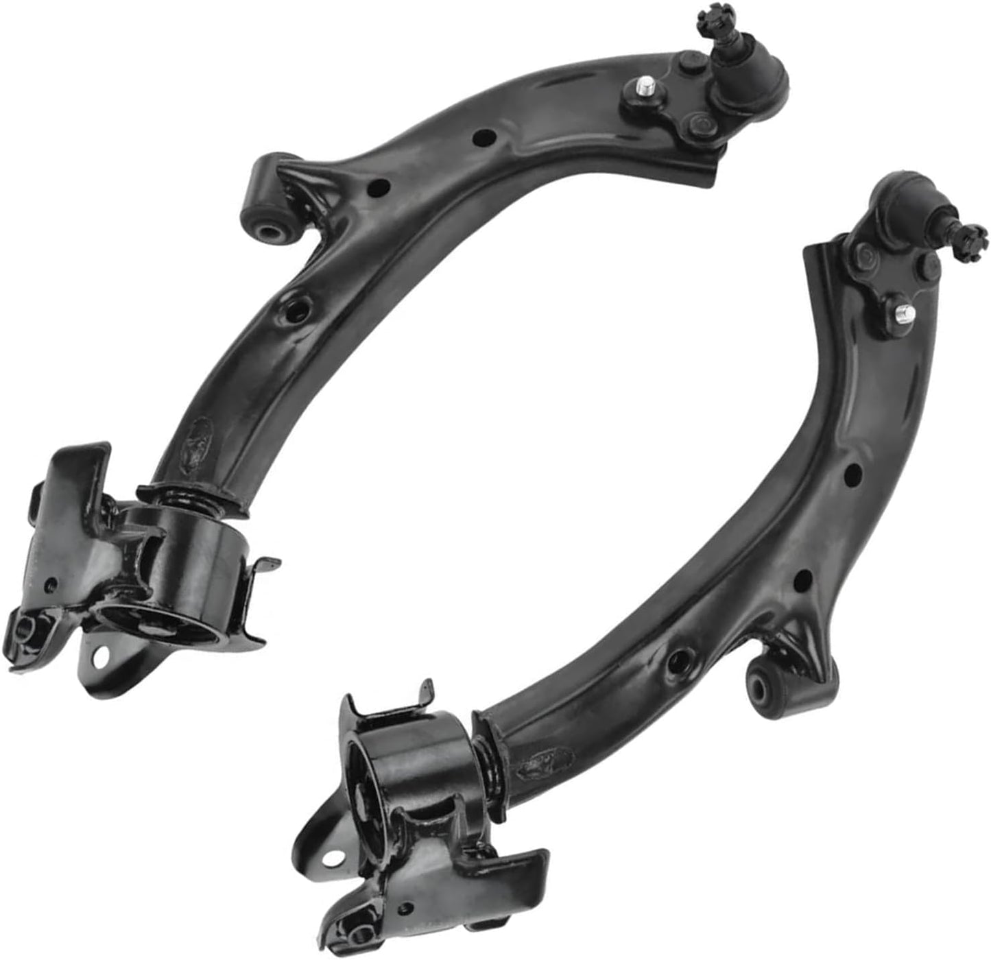 - 12Pc Front End Kit for 2007-2011 Honda CR-V, 2 Lower Control Arms with Ball Joints 4 Inner Outer Tie Rods 2 Boots 4 Front Rear Sway Bars 2008 2009 2010 Replacement