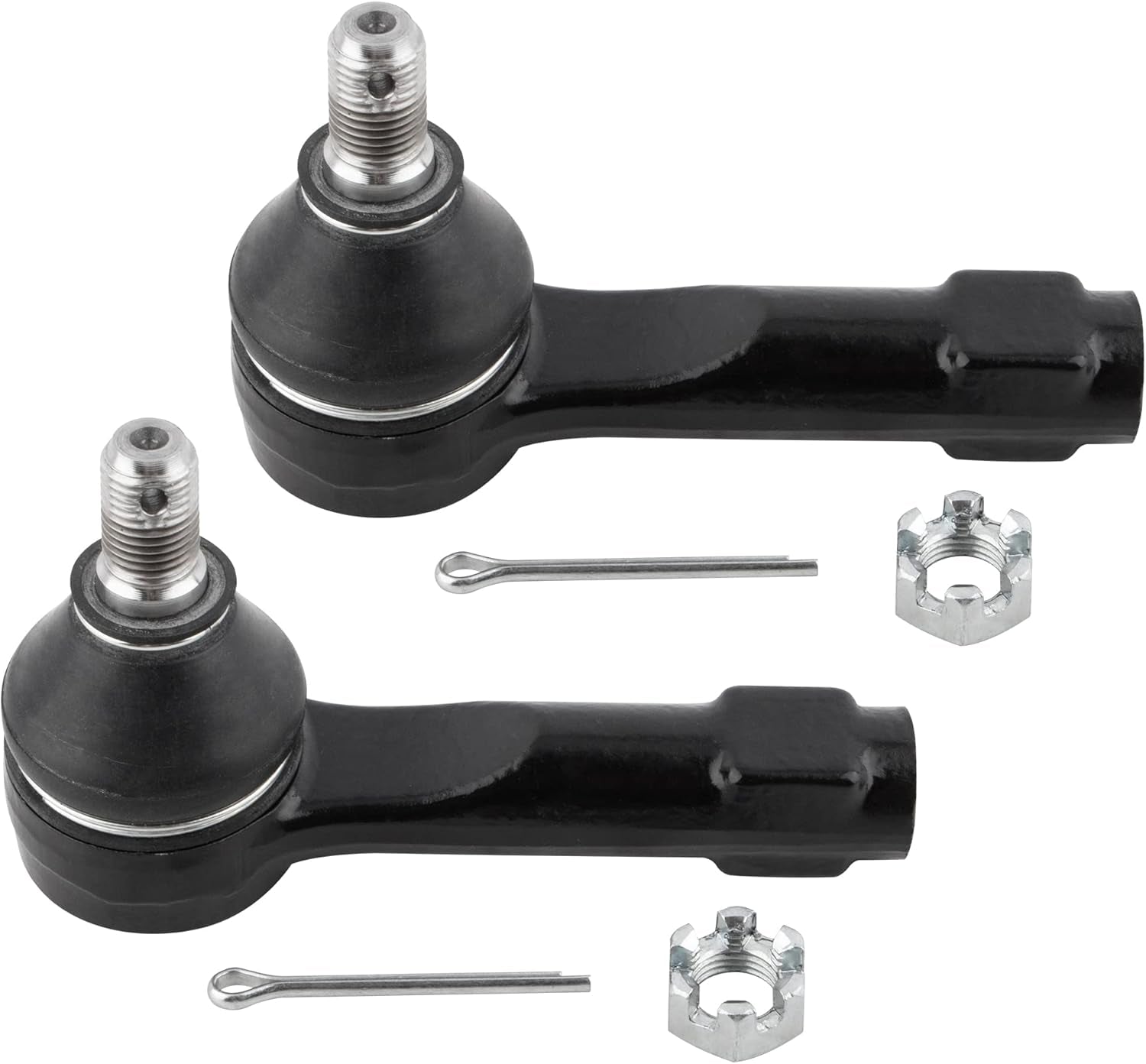8Pcs Front Lower Control Arms W/Ball Joints Sway Bars Tie Rods for Nissan Sentra 2002-2006 (Excludes SE-R Models) / for Nissan Sentra 2001 (Excludes SE Models) |K620359 K620358 K9543 ES2814 EV380