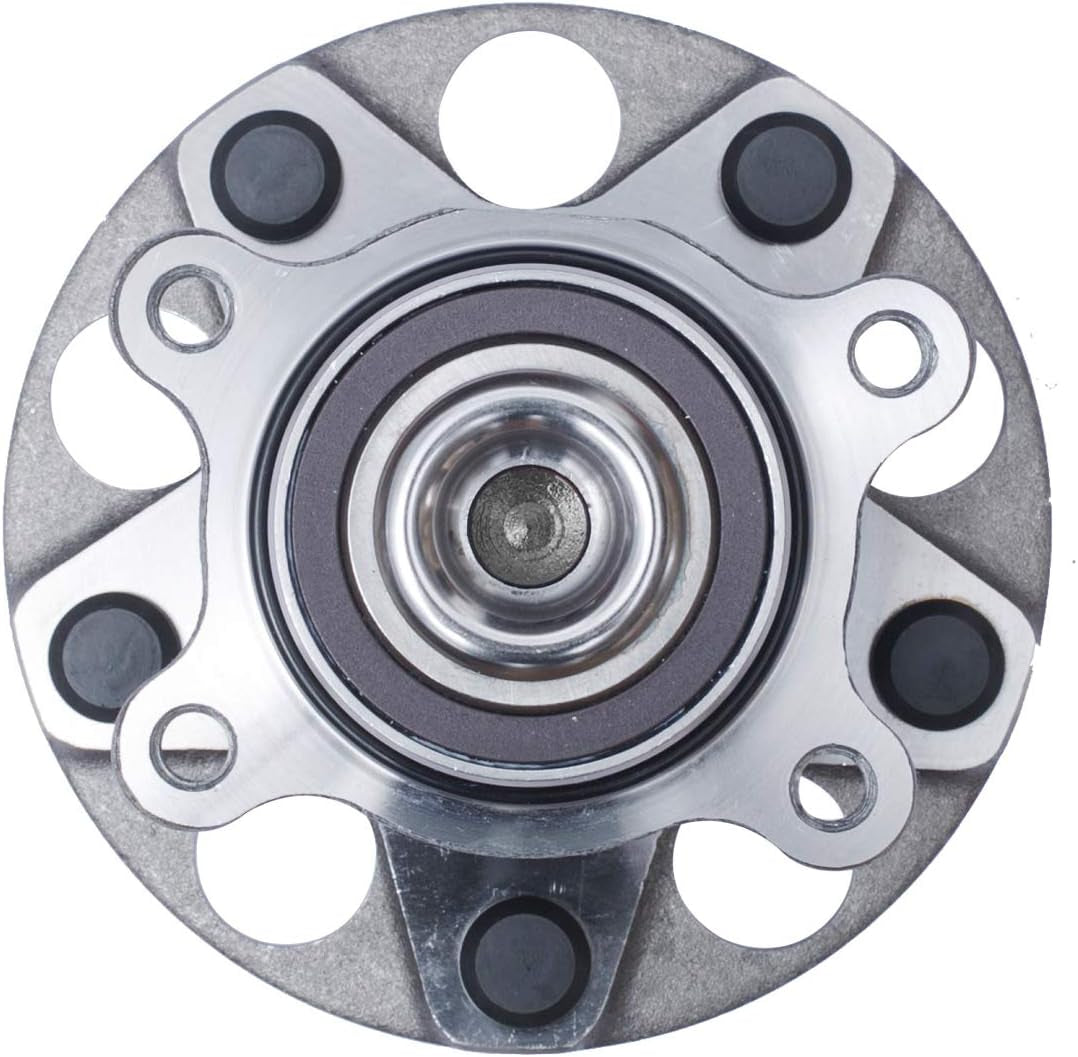 512256 X2 Rear Wheel Bearing and Hub Assembly Compatible with 2006-2011 Ho-Nda Civic (DX, LX, Si, EX, GX) /2006-2008 2009-2011 Ac-Ura CSX [5 Lug W/ABS;512257]